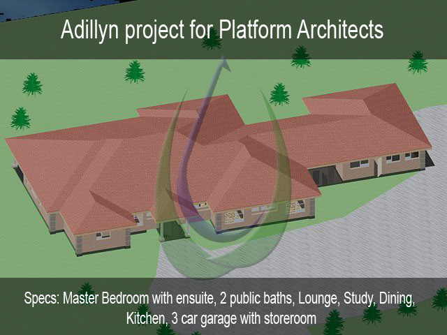 Adillyn project for Platform Architects (Area = 371.16m2)